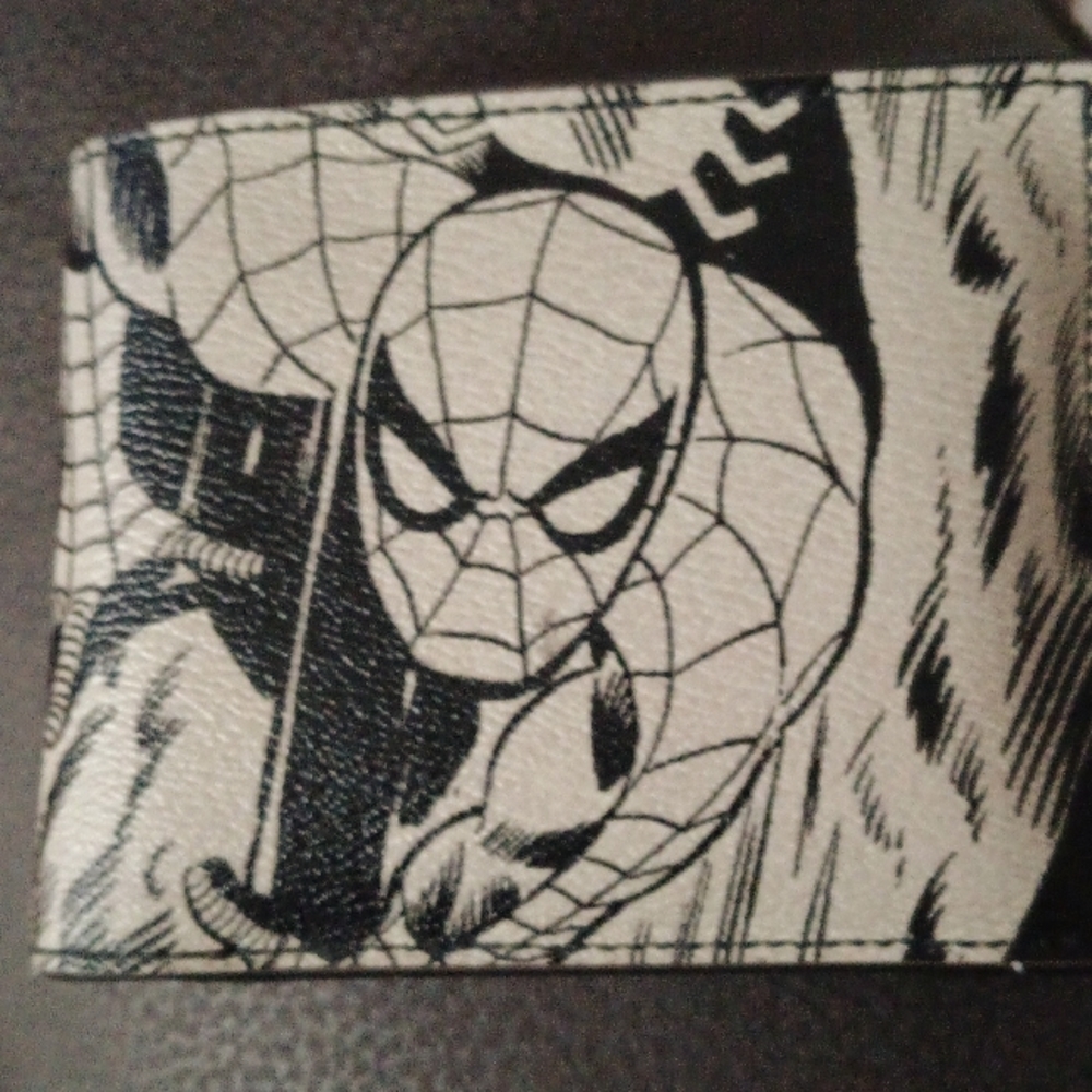 Limited edition coach spiderman wallet